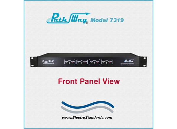 Model 7319 4-Channel RJ45 Cat6 Switch