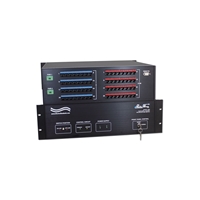 32-Channel RJ45 Cat5e A/B Switch, RS232 Remote, Keylock and Redundant Power