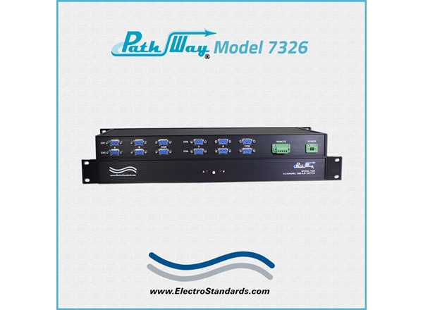 4-Channel DB9 A/B Switch, Remote Control