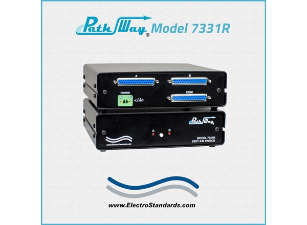 Single Channel DB37 A/B Switch, RoHS Compliant