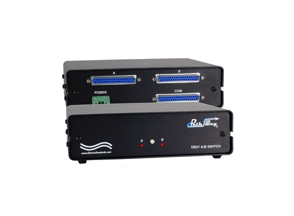 Single Channel DB37 A/B Switch, RoHS Compliant
