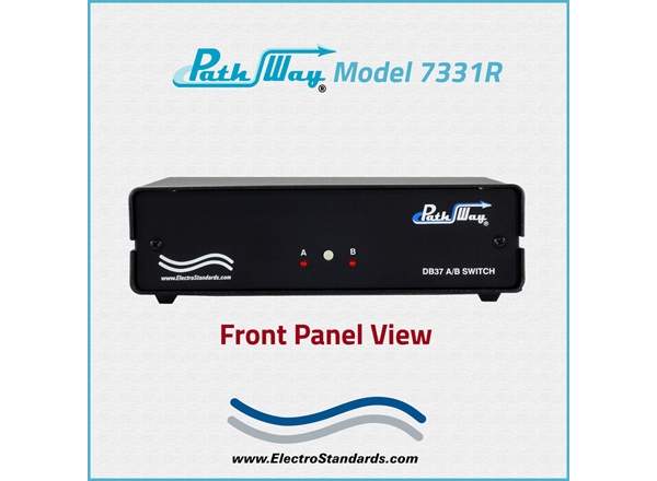 Single Channel DB37 A/B Switch, RoHS Compliant