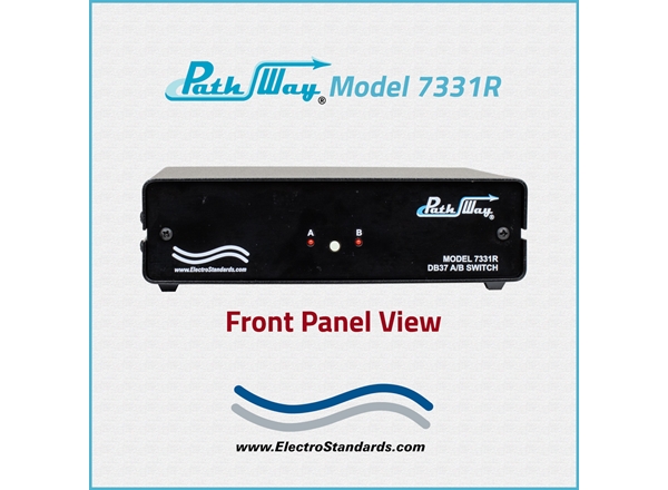 Single Channel DB37 A/B Switch, RoHS Compliant