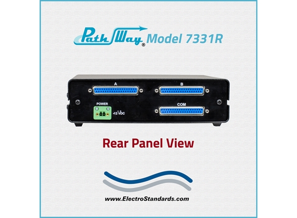 Single Channel DB37 A/B Switch, RoHS Compliant