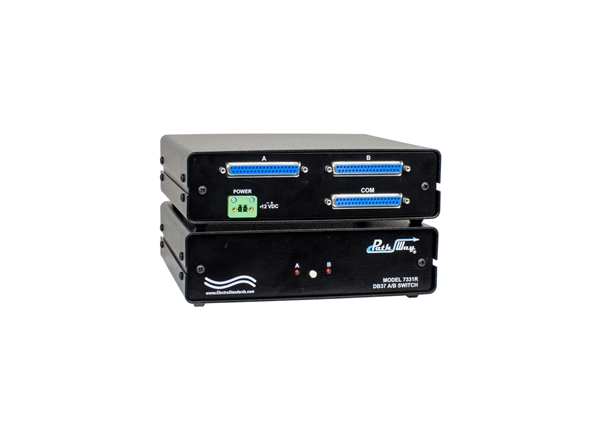 Single Channel DB37 A/B Switch, RoHS Compliant