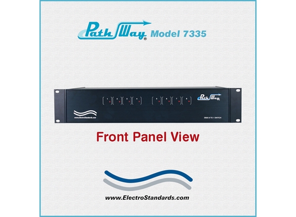 DB25 8-to-1 Network Switch, RS232 Serial Remote