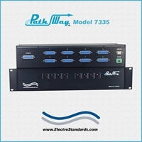 DB25 8-to-1 Network Switch, RS232 Serial Remote