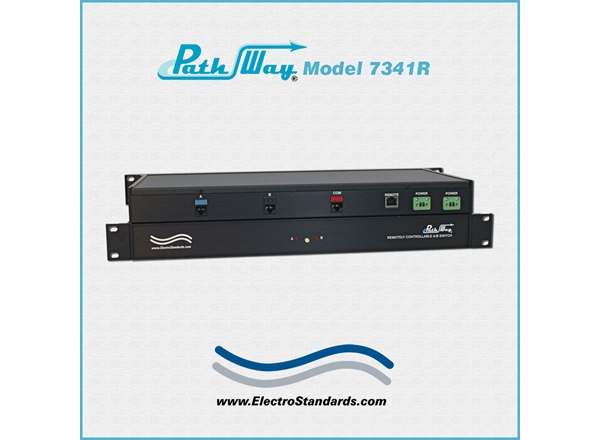 7341R RJ45 CAT5e A/B Switch, GUI