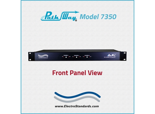 3-Channel DB25 A/B  Network Switch, 12VDC