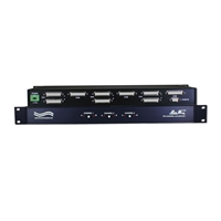 3-Channel DB25 A/B  Network Switch, 12VDC