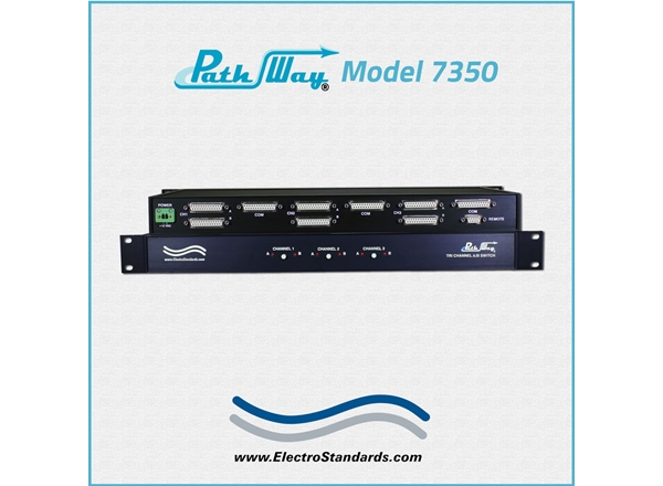 3-Channel DB25 A/B  Network Switch, 12VDC