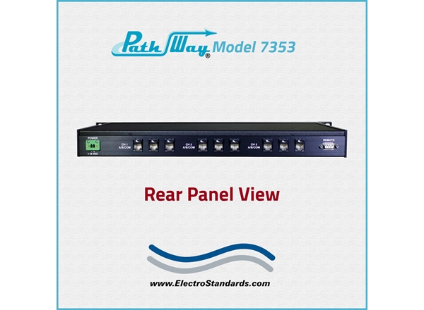 3-Channel RJ45 Cat 5 A/B/Off-Line Switch