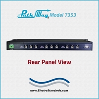 3-Channel RJ45 Cat 5 A/B/Off-Line Switch