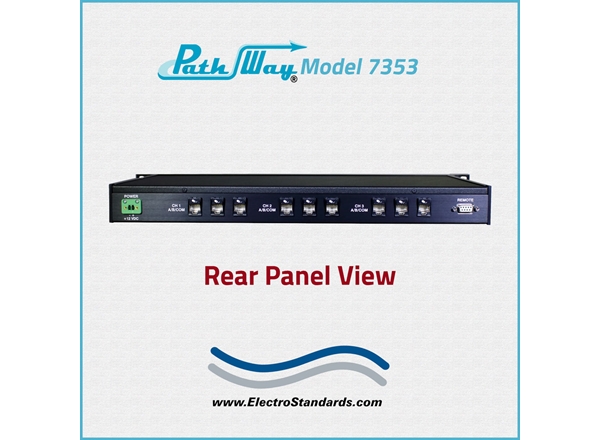 3-Channel RJ45 Cat 5 A/B/Off-Line Switch