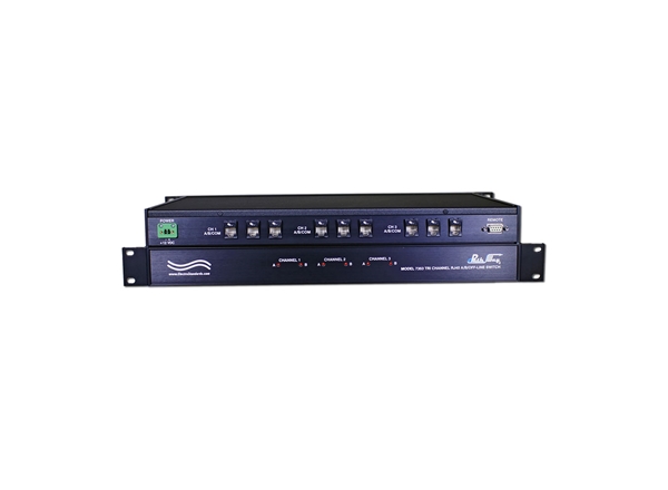 3-Channel RJ45 Cat 5 A/B/Off-Line Switch