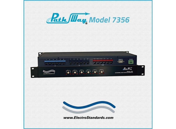 6-Channel RJ45 A/B Switch