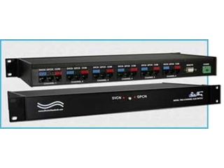 Catalog # 307363 - Model 7363 6-Channel RJ45 T1 Interface 2-Position Switch, with RS232 Remote