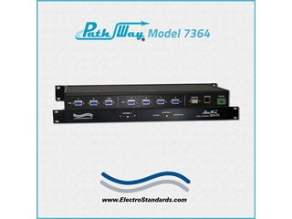 Catalog # 307364 - Model 7364 2-Channel DB9 A/B, DB9 Crossover Switch