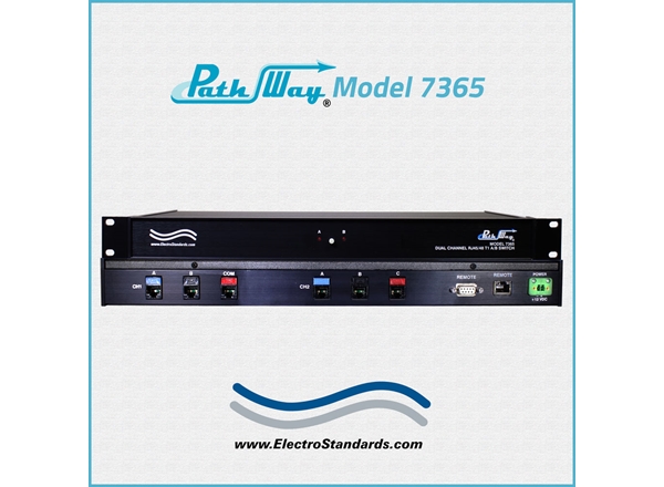 2-Channel RJ45/RJ48 T1 A/B Switch