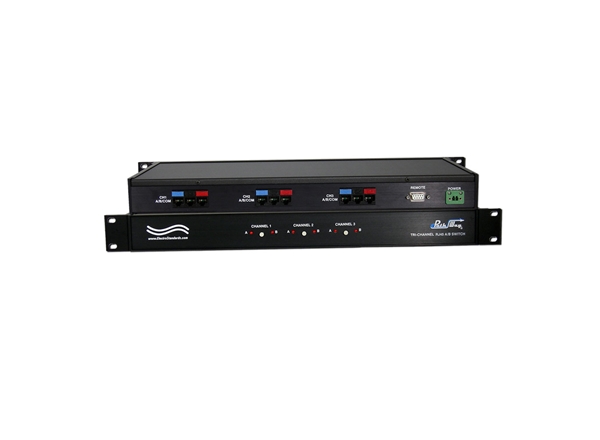 3-Channel RJ45 CAT5e A/B Switch