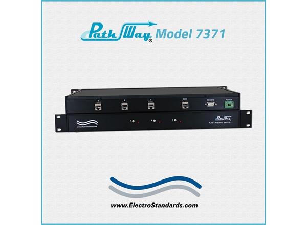 RJ45 CAT6A  A/B/C Network Switch