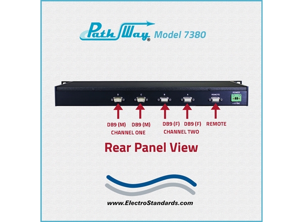 DB9 Normal/Crossover Switch, RS232