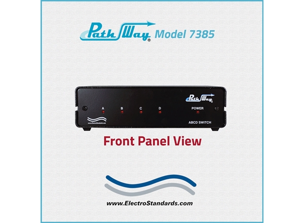 DB9 A/B/C/D Switch, Low Impedance