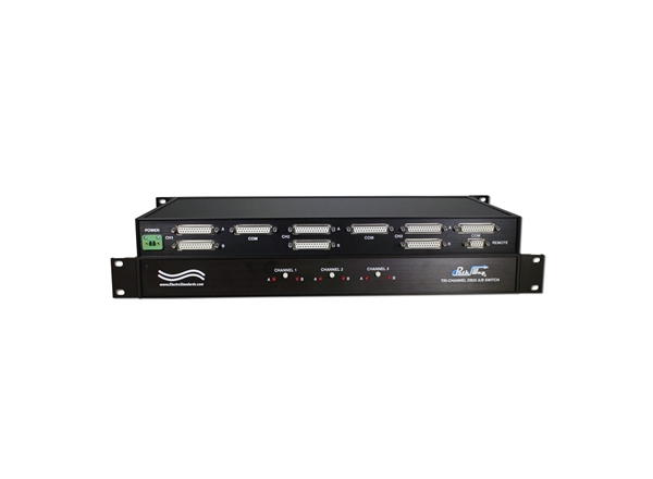 3-Channel DB25 A/B  Network Switch, 24VDC