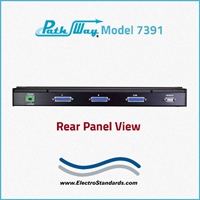 DB25 A/B Switch, Auto Fallback, RS232 Remote