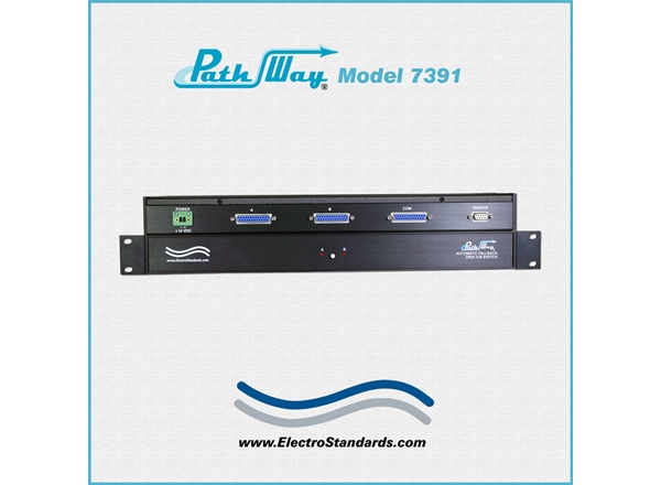 DB25 A/B Switch, Auto Fallback, RS232 Remote