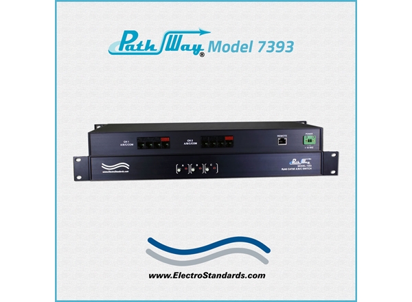 Model 7393 Dual Channel RJ45 Cat5e ABC Switch w/SSH, HTTPS GUI