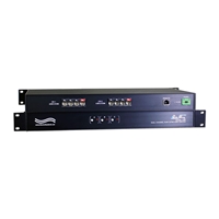 2-Channel RJ45 Cat6a Switch w/SSH & HTTPS GUI