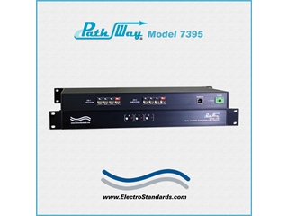 Catalog 307395 - Model 7395 Dual Channel RJ45 Cat6a A/B/C Switch with SSH & HTTPS GUI