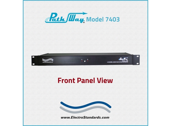 4-Channel; 1 Audio, 3 RJ45 Cat5e PoE A/B Switch w/RS232 Remote