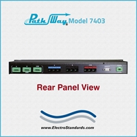 4-Channel; 1 Audio, 3 RJ45 Cat5e PoE A/B Switch w/RS232 Remote