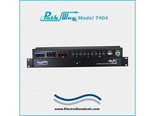 Catalog # 307404 - Model 7404 6-Channel A/B PoE Interface; 3-Channels Audio (4-Pin 3.5mm) & 3-Channels RJ45 Cat5e with RS232 Remote