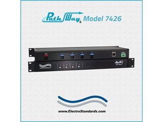 Catalog # 307426 - Model 7426 RJ45 CAT5 A/B/C/D Switch, Telnet