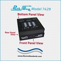 5-Channel DB9/RJ45 Cat5e A/B Switch