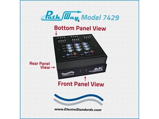 Catalog # 307429 - Model 7429 5-Channel DB9/RJ45 Cat5e A/B Switch
