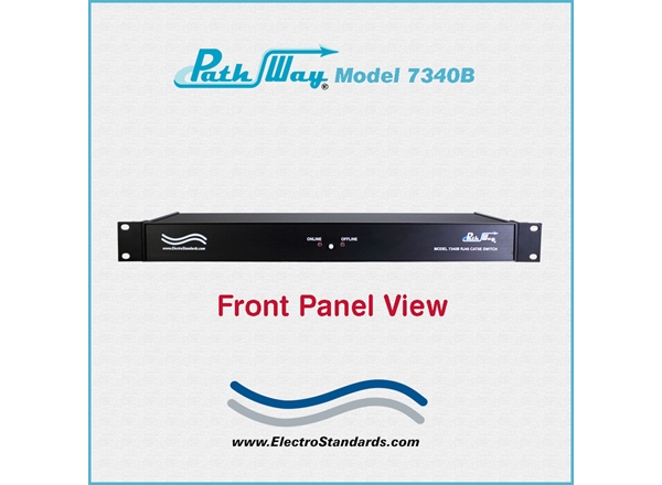 M7340B RJ45 CAT5e On-Line/Off-Line Switch