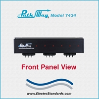 Model 7434 DB9 6-to-1 Switch, Contact Closure