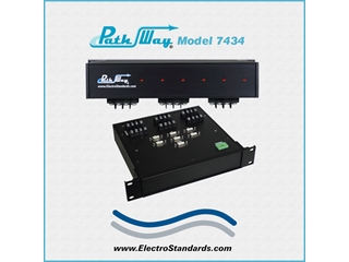 307434 - Model 7434 DB9 6-to-1 Switch with Contact Closure Remote
