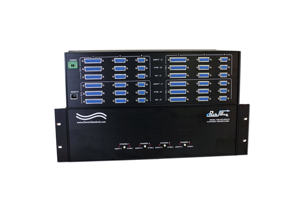 4-Channel DB25/DB15/DB9 A/B Switch