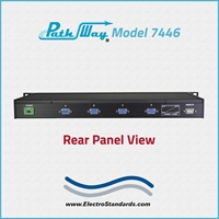 DB9 One-Half Crossover Switch, with Contact Control Remote