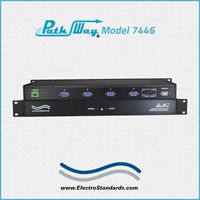 DB9 One-Half Crossover Switch, with Contact Control Remote