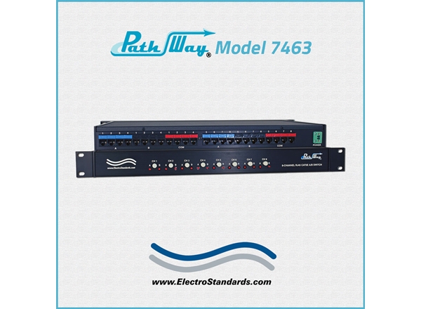 8-Channel RJ45 A/B Switch