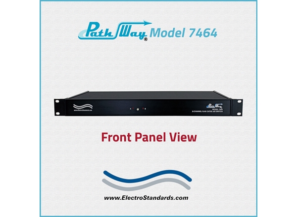 8-Chn'l RJ45 A/B Switch with Remote