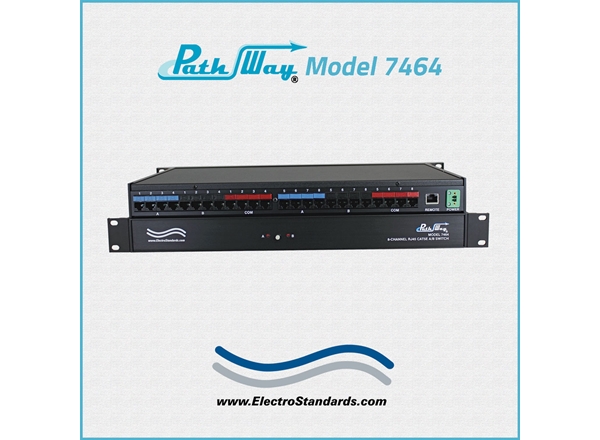 8-Chn'l RJ45 A/B Switch with Remote