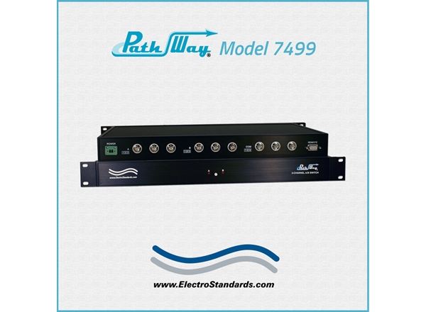 3-Channel BNC A/B Switch, Contact Closure Remote
