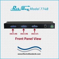 DB25 RS530 A/B Switch with Cutoff